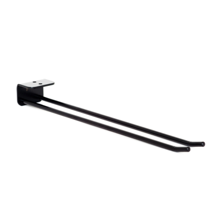 Black glass hanger for ceilings 25 cm