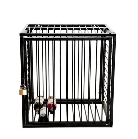 Strong lockable cage for your wine bottles